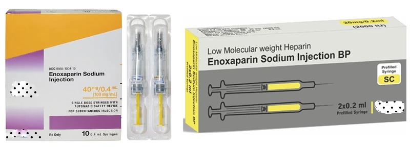 application of enoxaparin sodium application of enoxaparin sodium